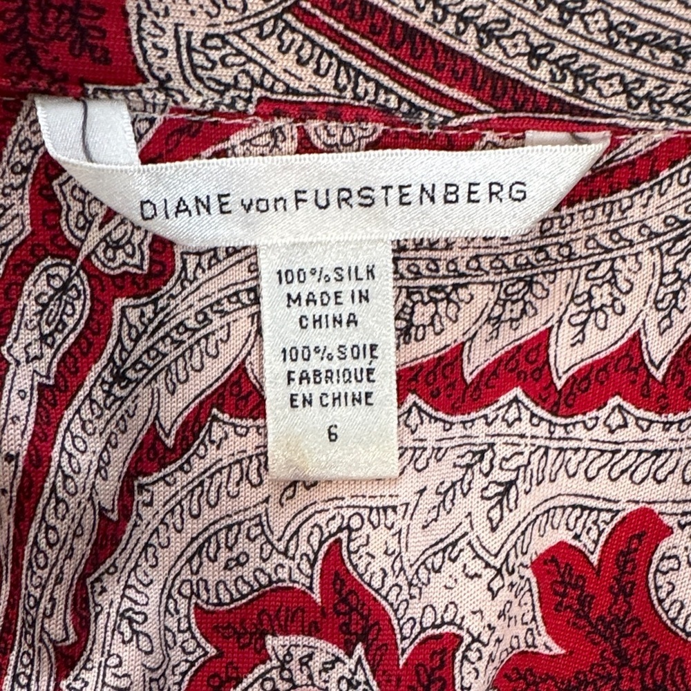 Diane Von Paisley Women's Dress - Picture 10 of 11